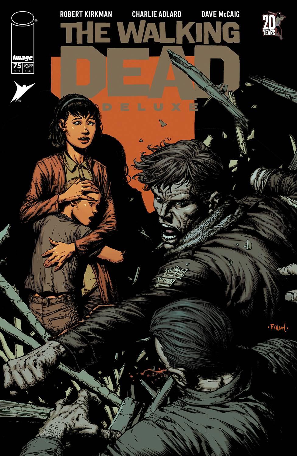 Walking Dead Dlx #75 Cvr A Finch & Mccaig (mr) Image Comics Buy-sell Comic Book