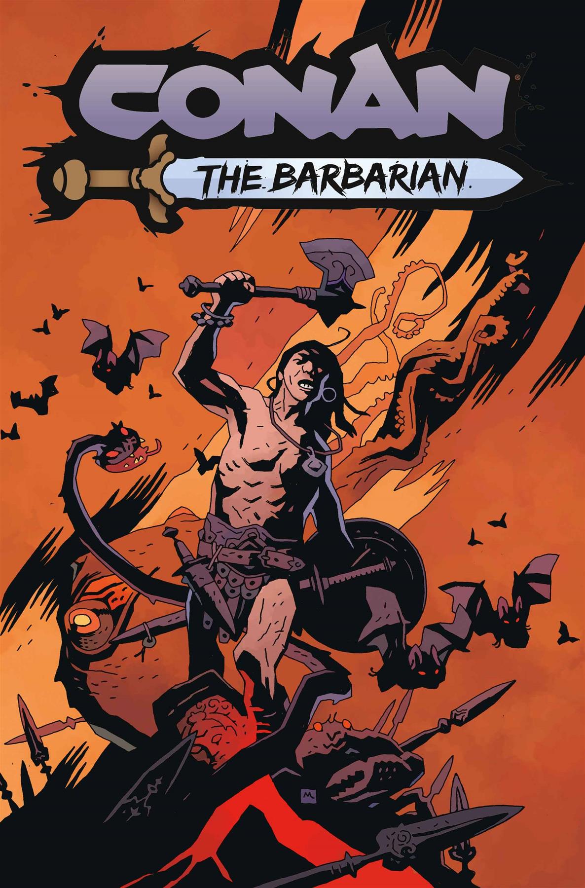 Conan Barbarian #1 Cvr E Mignola (mr) Titan Comics Comic Book