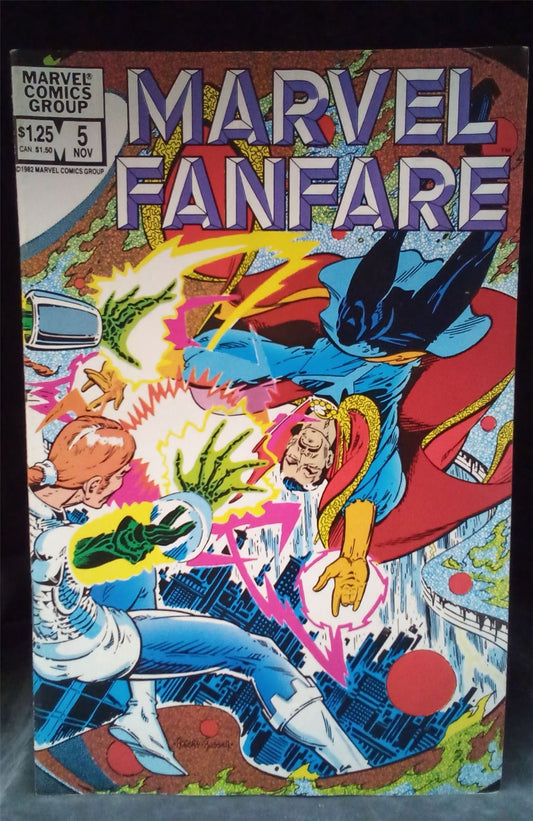 Marvel Comics Fanfare #5 1982 Marvel Comics Comic Book