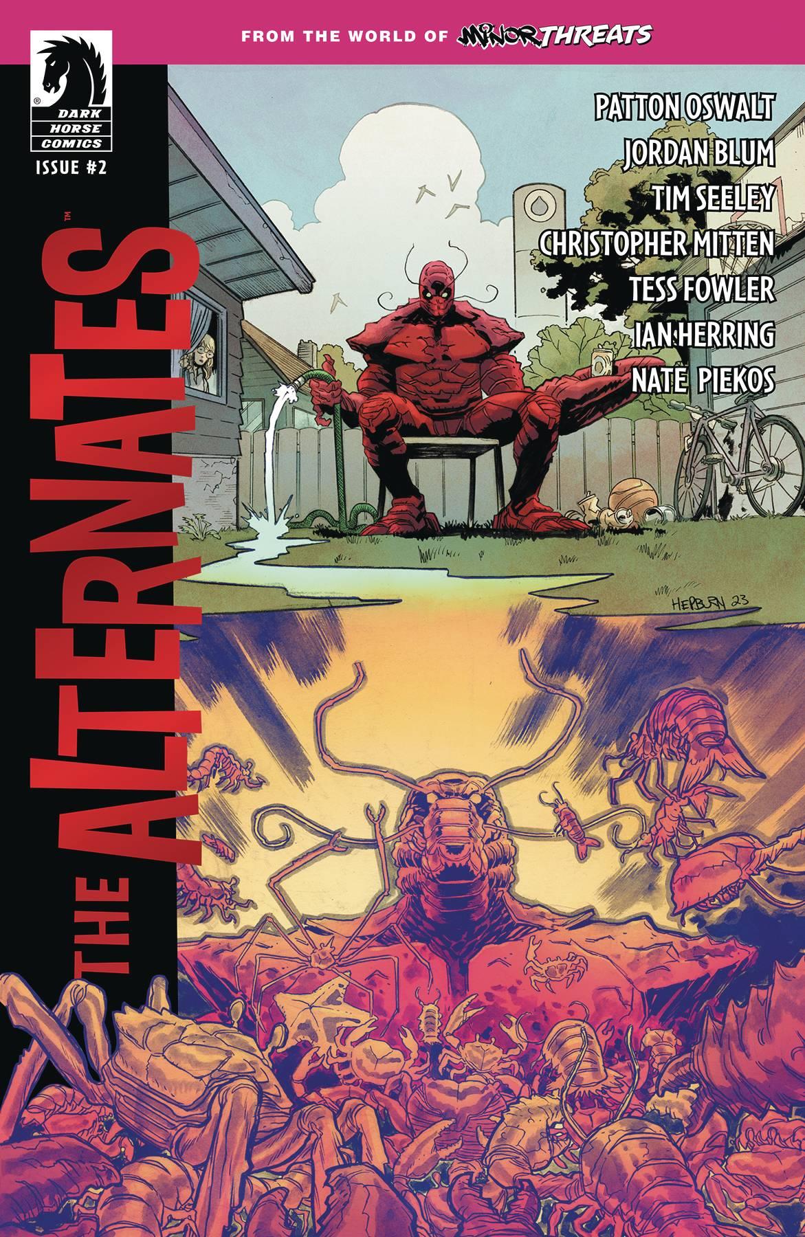 From World Of Minor Threats Alternates #2 Cvr C Hepburn Foil Dark Horse Prh Comic Book