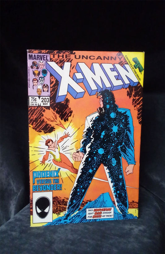 The Uncanny X-Men #203 1986 Marvel Comics Comic Book