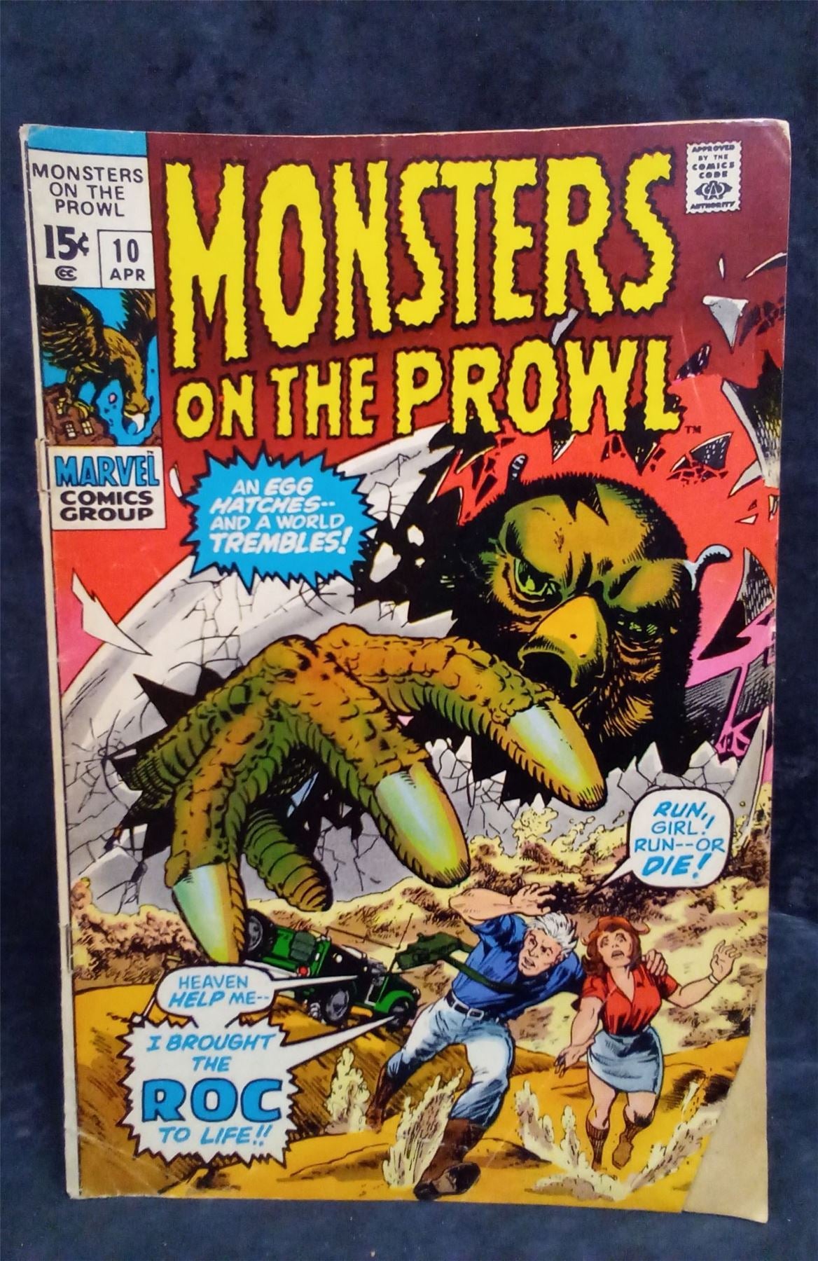 Monsters on the Prowl #10 1971 Marvel Comics Comic Book