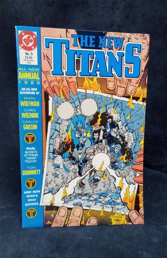 The New Titans Annual #5 1989 DC Comics Comic Book