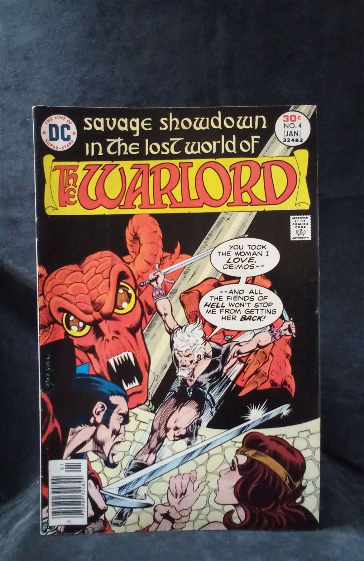 Warlord #4 1977 DC Comics Comic Book