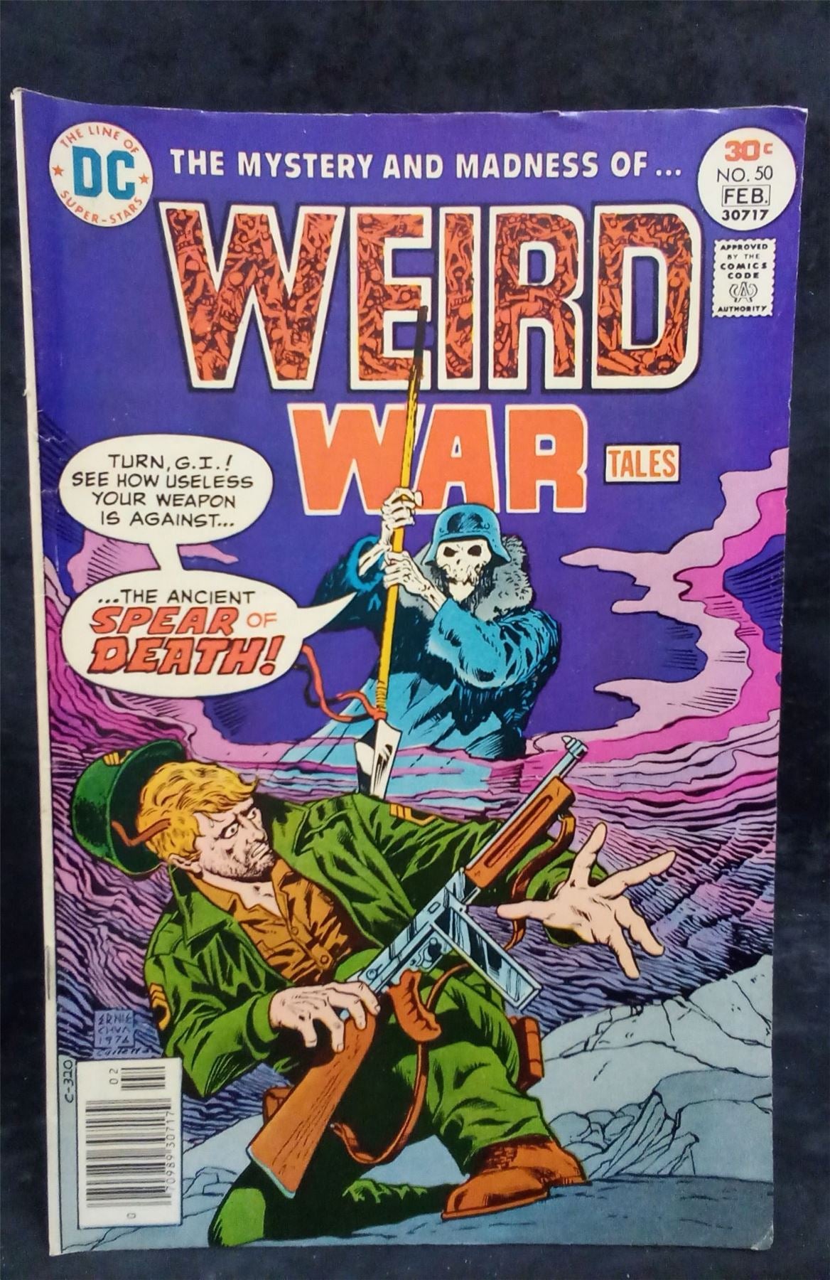 Weird War Tales #50 1977 DC Comics Comic Book