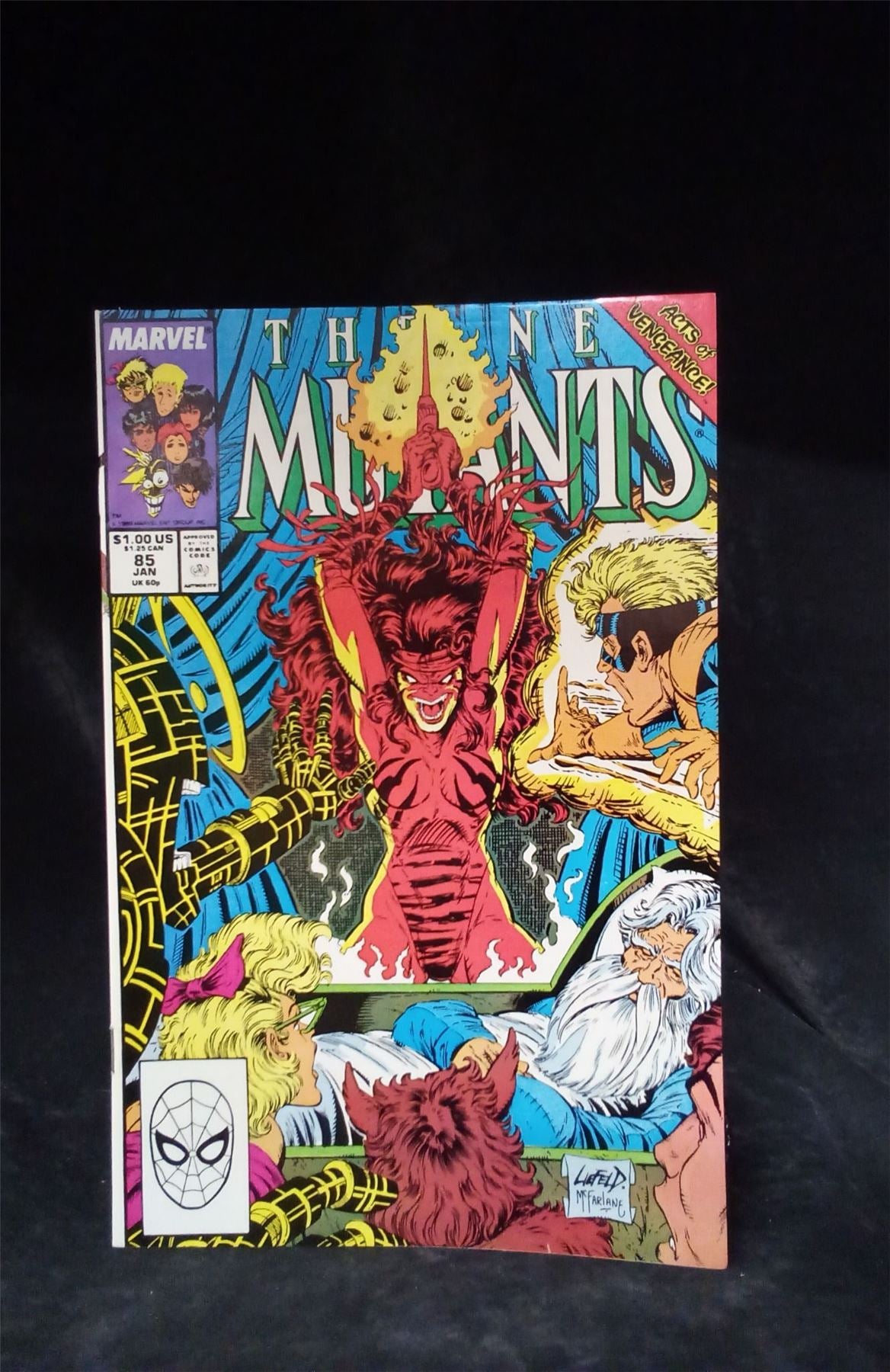 The New Mutants #85 1990 Marvel Comics Comic Book