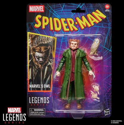Marvel Legends Retro Cardback Marvel's Owl 6-Inch Action Figures by Hasbro