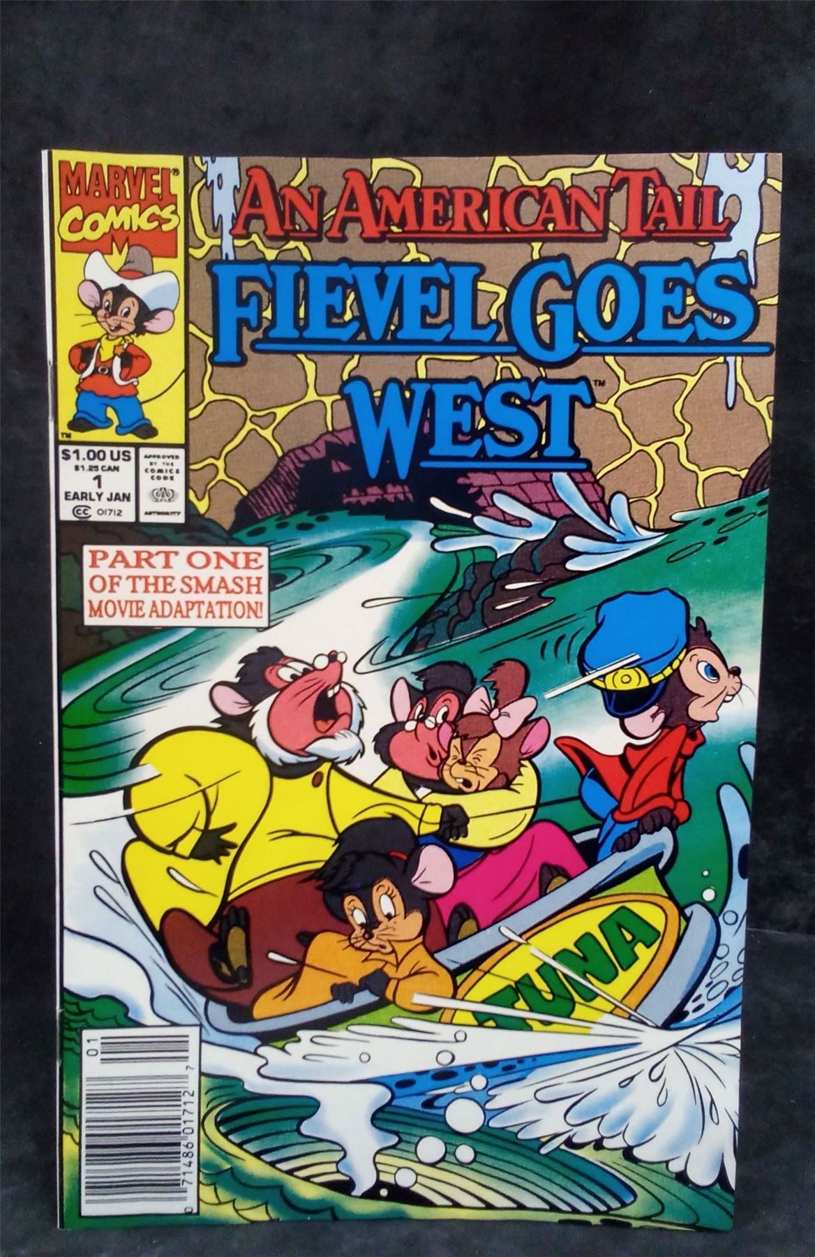 American Tail: Fievel Goes West #1 1992 Marvel Comics Comic Book