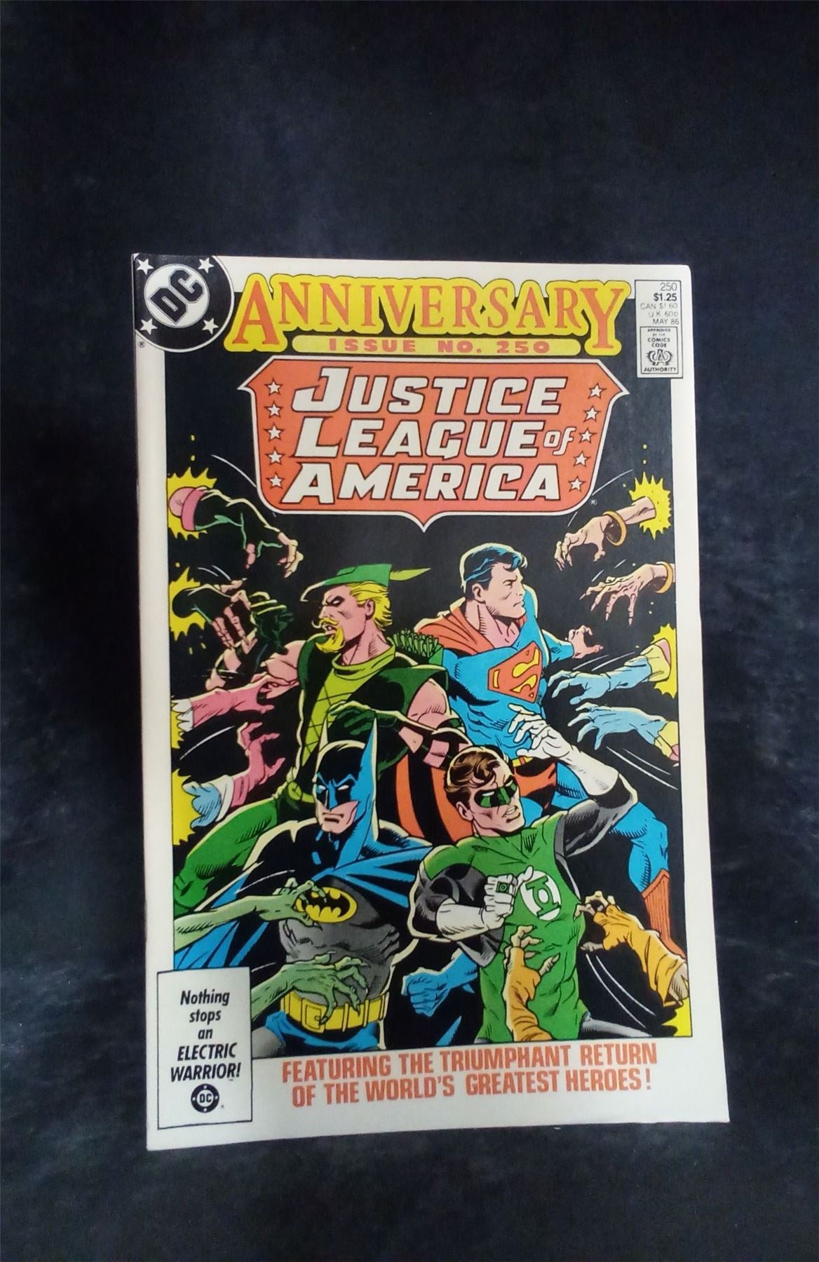 Justice League of America #250 1986 DC Comics Comic Book