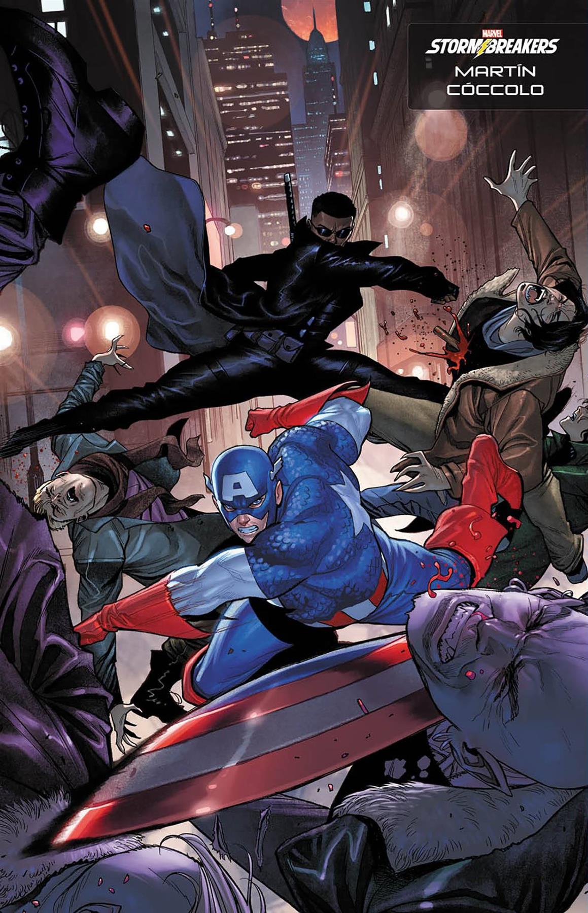 Blade #3 Martin Coccolo Stormbreakers Var (Martin Coccolo Stormbreakers Var) Marvel Prh Comic Book 2023