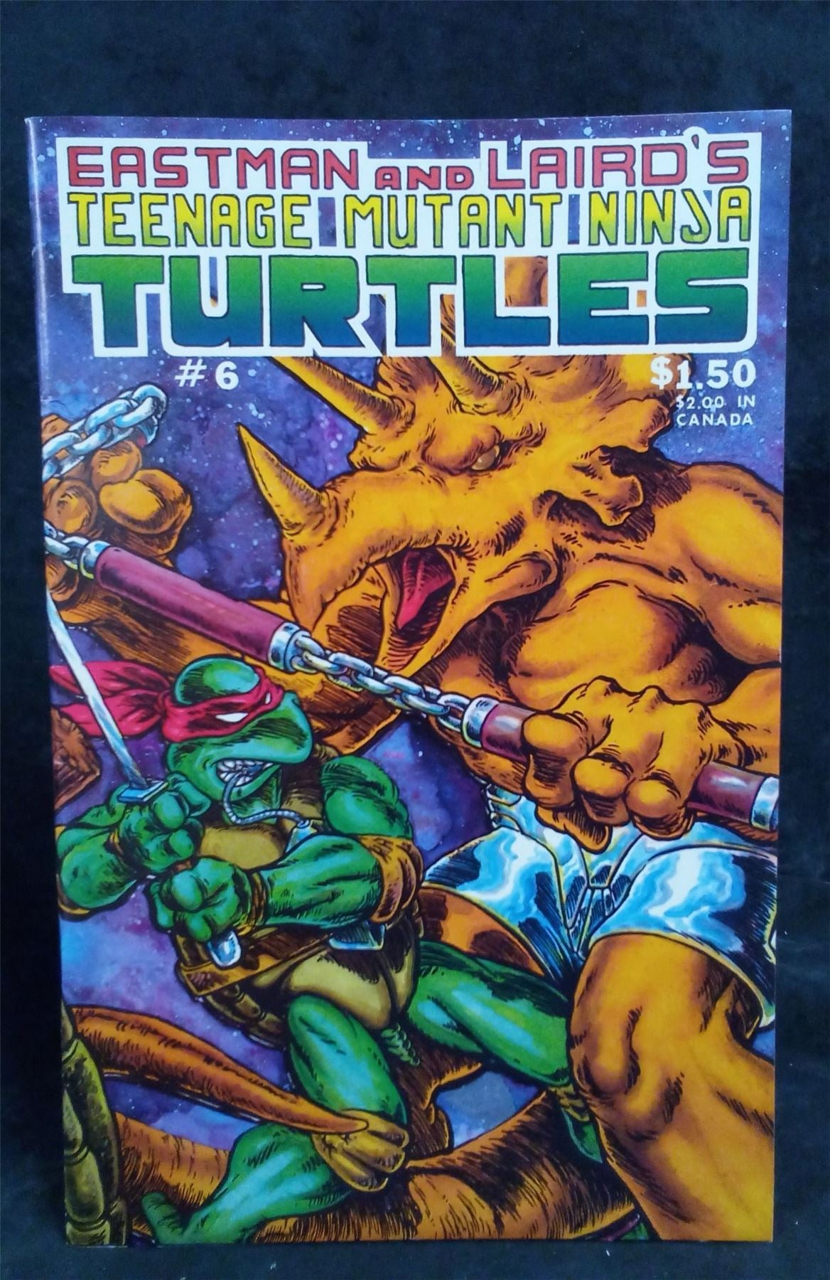 Teenage Mutant Ninja Turtles #6  1986 Mirage Comic Book