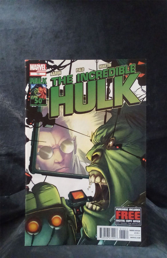 Incredible Hulk #13 2012 Marvel Comics Comic Book