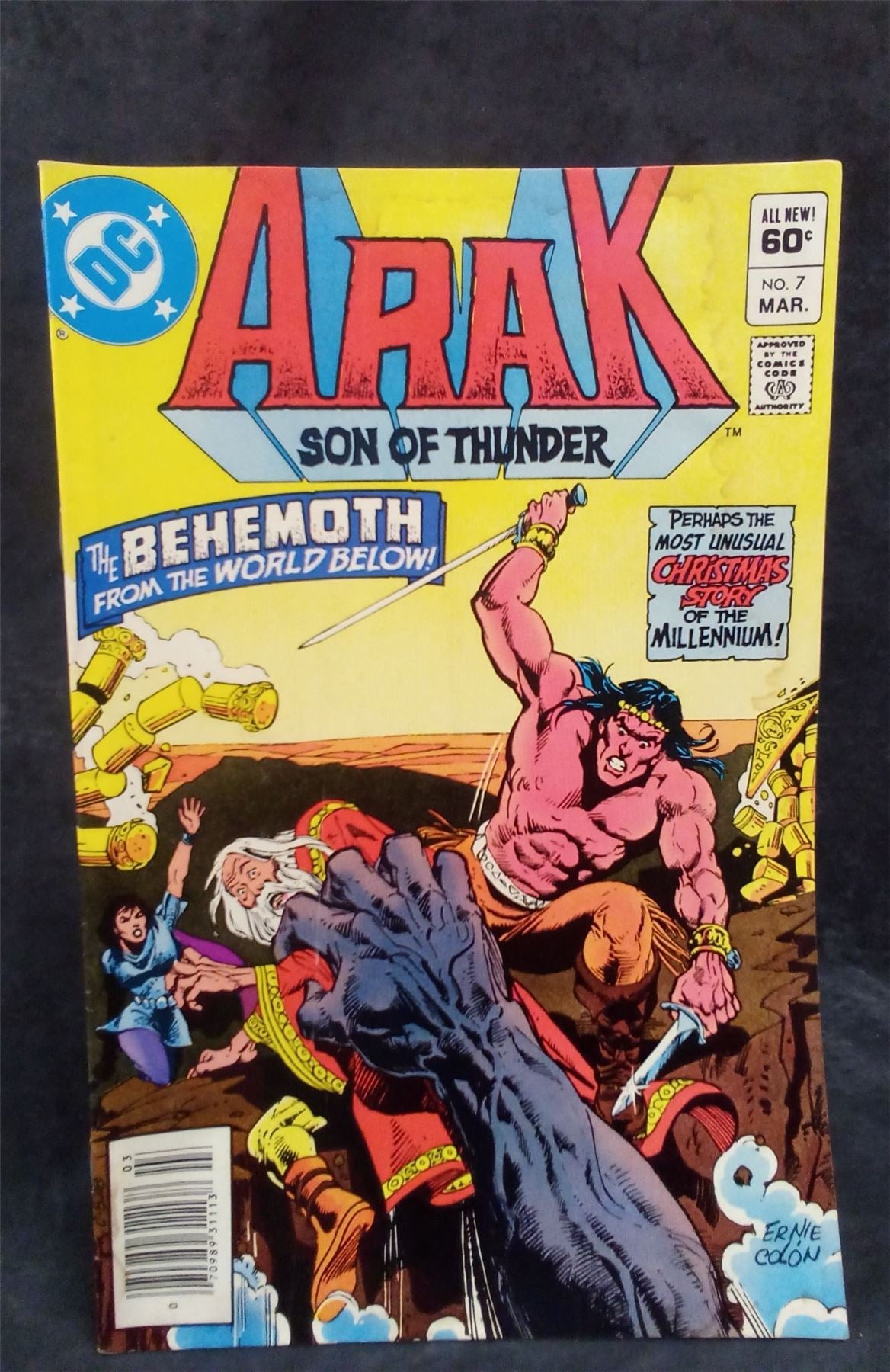 Arak, Son of Thunder #7 Newsstand Edition 1982 DC Comics Comic Book