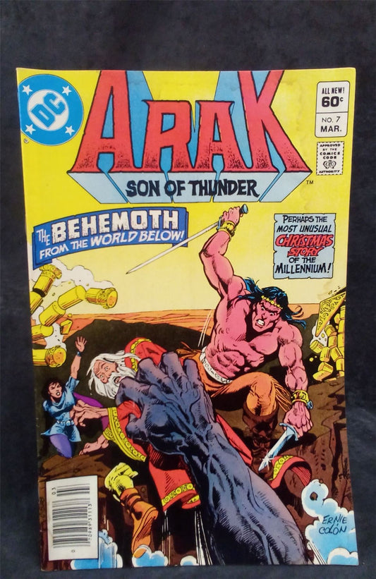 Arak, Son of Thunder #7 Newsstand Edition 1982 DC Comics Comic Book