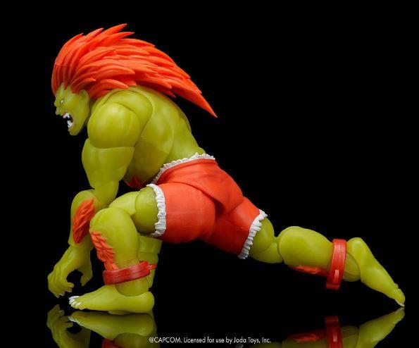 Ultra Street Fighter II Blanka Glow-in-the-Dark 6-Inch Scale Action Figure - Entertainment Earth Exclusive by Jada Toys