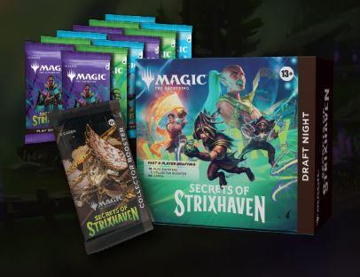 MTG TCG Secrets of Strixhaven Draft Night Box By Wizards of the Coast