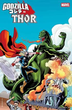 Godzilla Vs Thor #1 Guidry King Of Monsters Homage Var  Marvel Prh Comic Book 2025