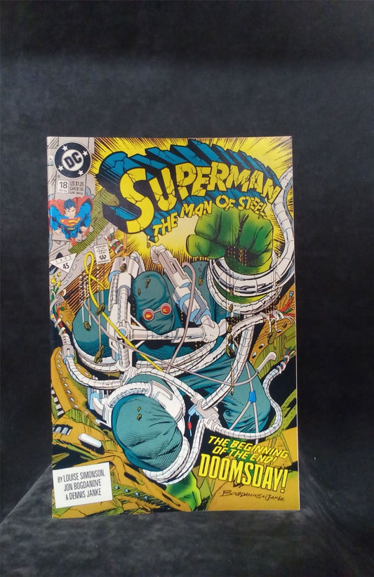 Superman: The Man of Steel #18 1992 DC Comics Comic Book