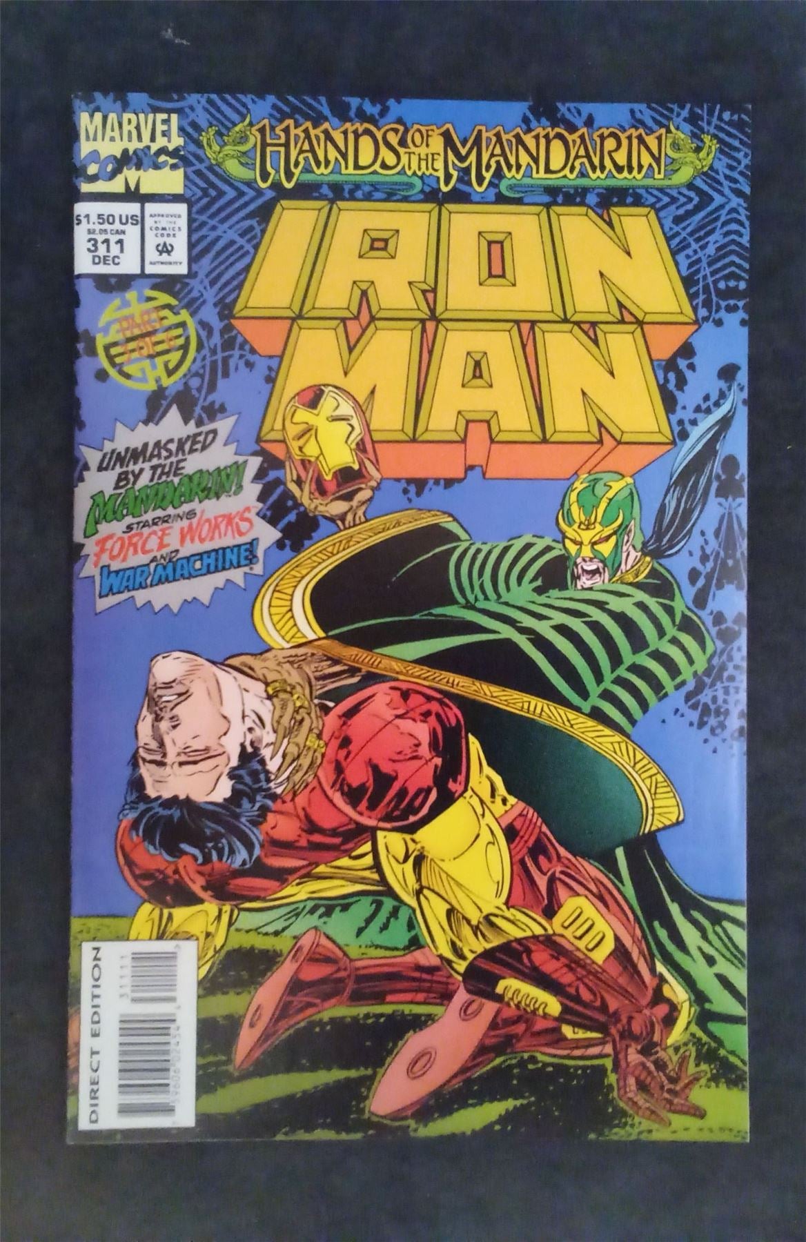 Iron Man #311 1994 marvel Comic Book