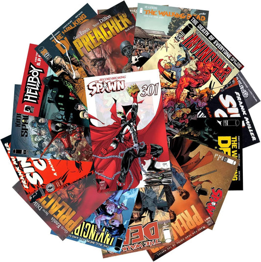 Comic Lot of 50, mix indie, DC and Marvel