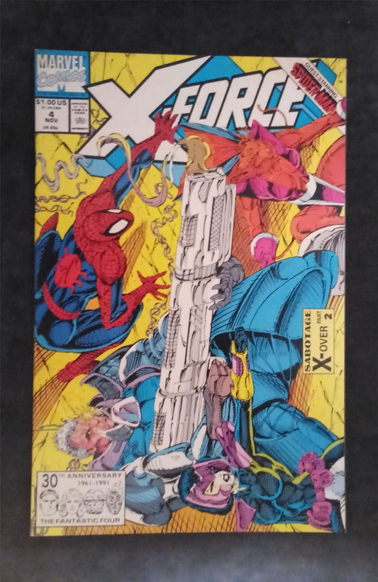 X-Force #4 1991 marvel Comic Book