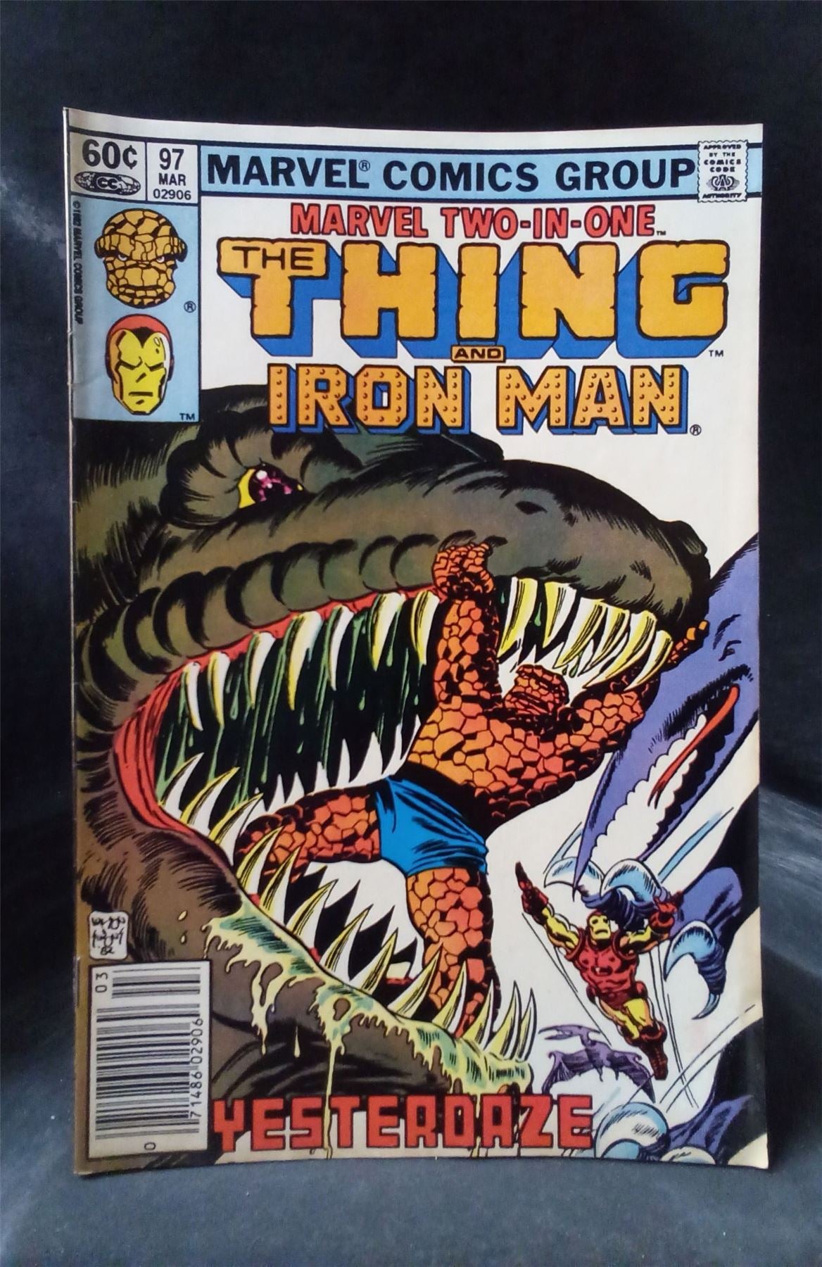 Marvel Two-in-One #97 1983 Marvel Comics Comic Book