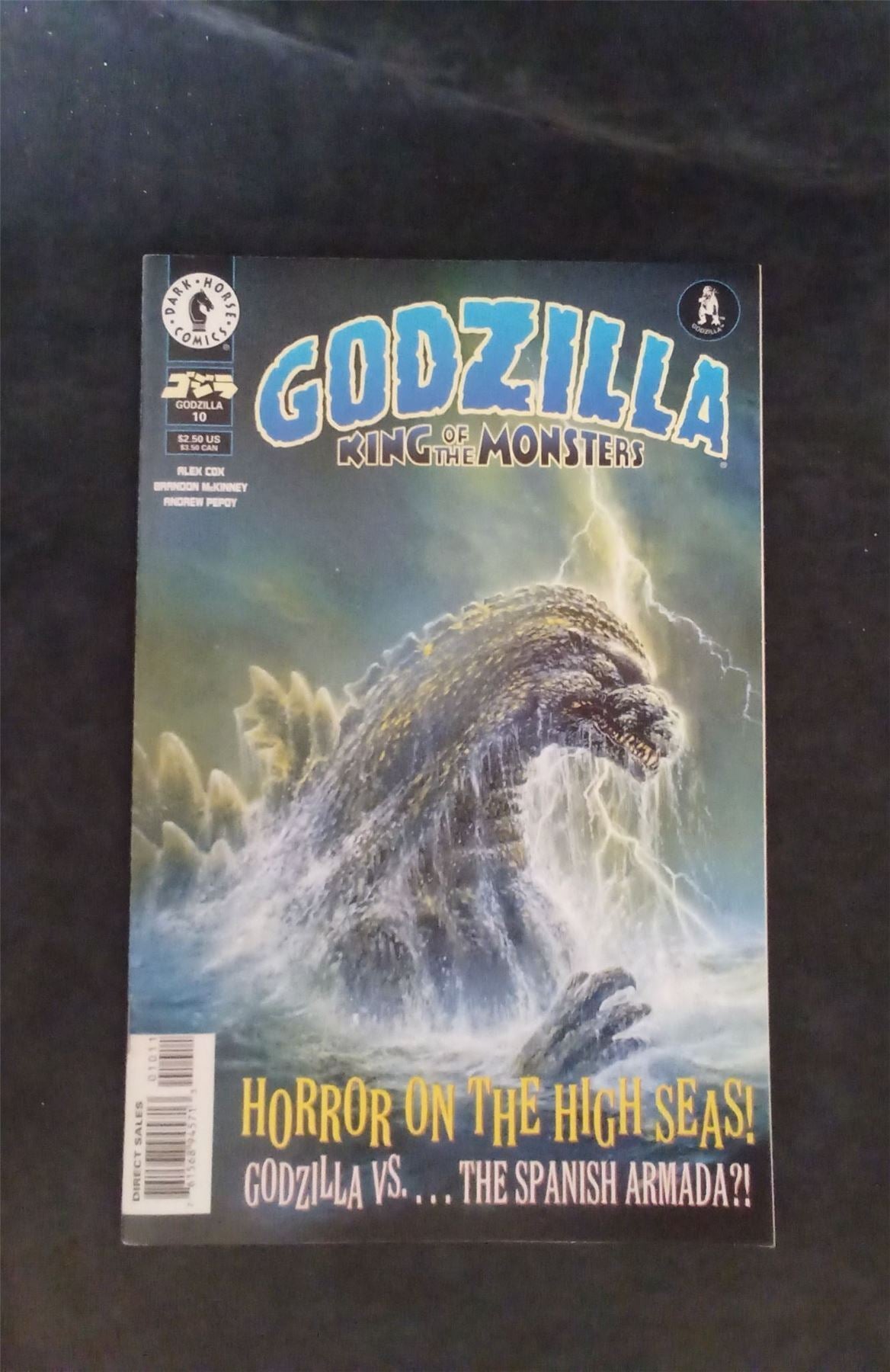 Godzilla King of the Monsters #10 1996  Dark Horse Comics Comic Book