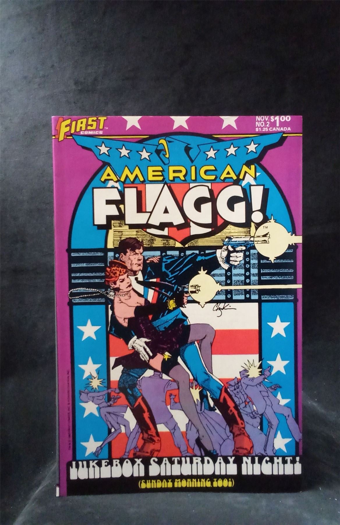 American Flagg! #2 1983 first Comic Book