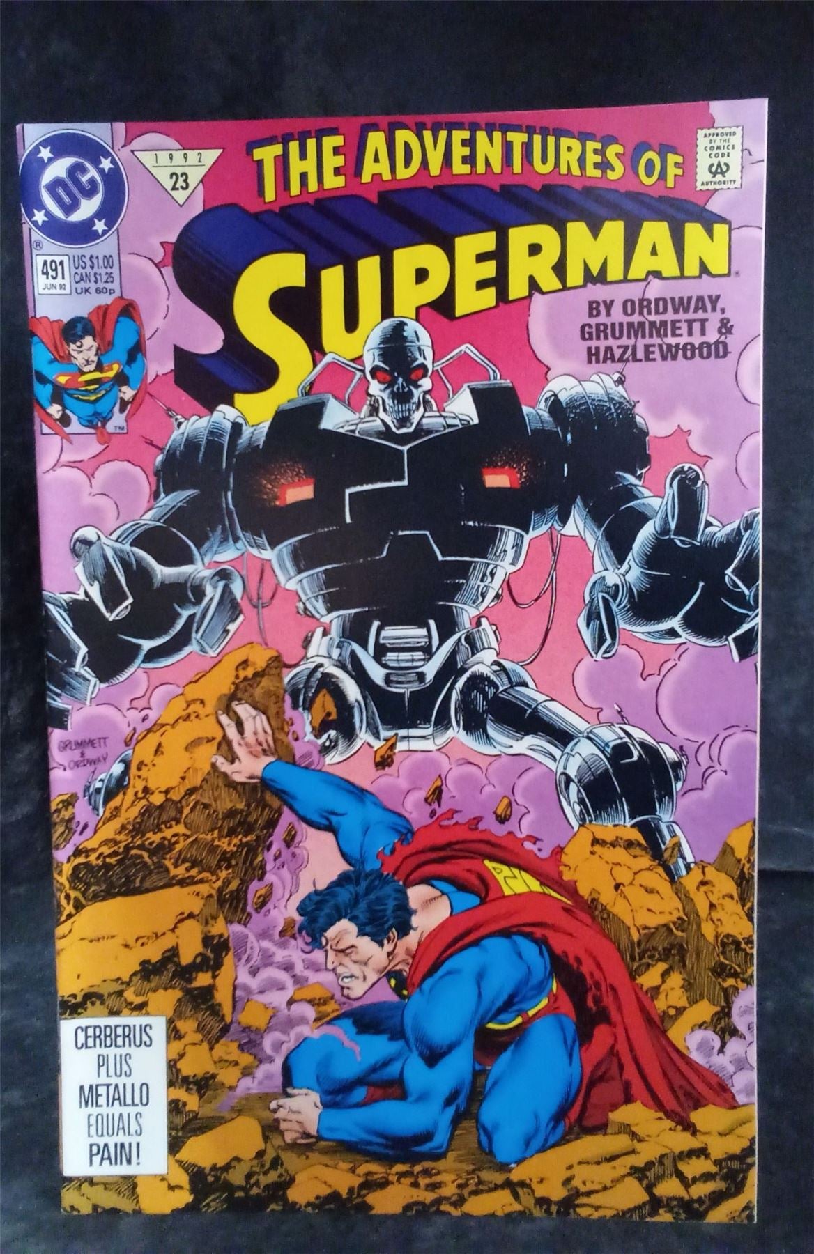 Adventures of Superman #491 1992 DC Comics Comic Book