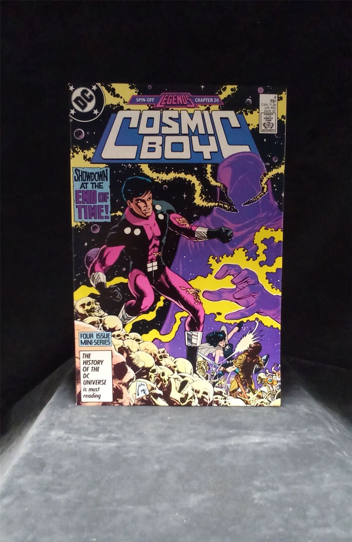 Cosmic Boy #4 1987 DC Comics Comic Book