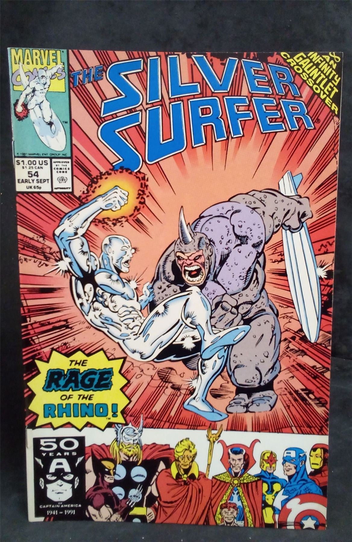 Silver Surfer #54 1991 Marvel Comics Comic Book