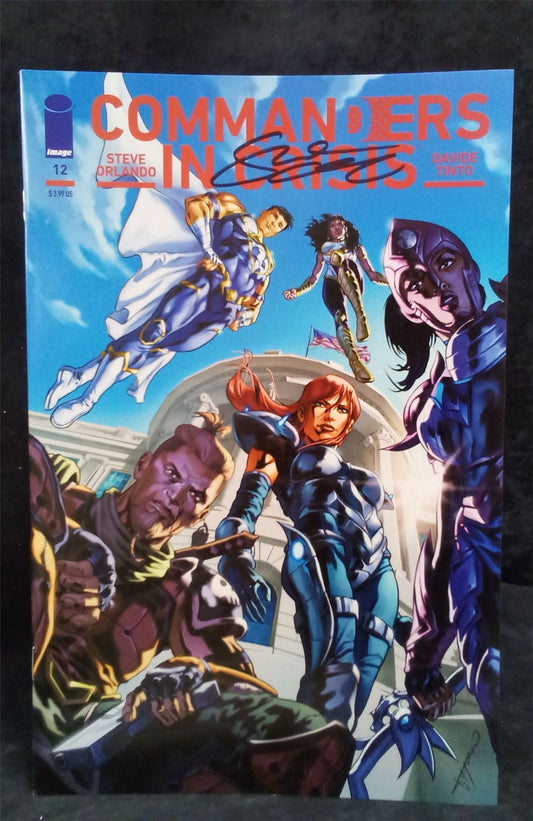Commanders in Crisis #12 *Signed* Cover D 2021 Image Comics Comic Book