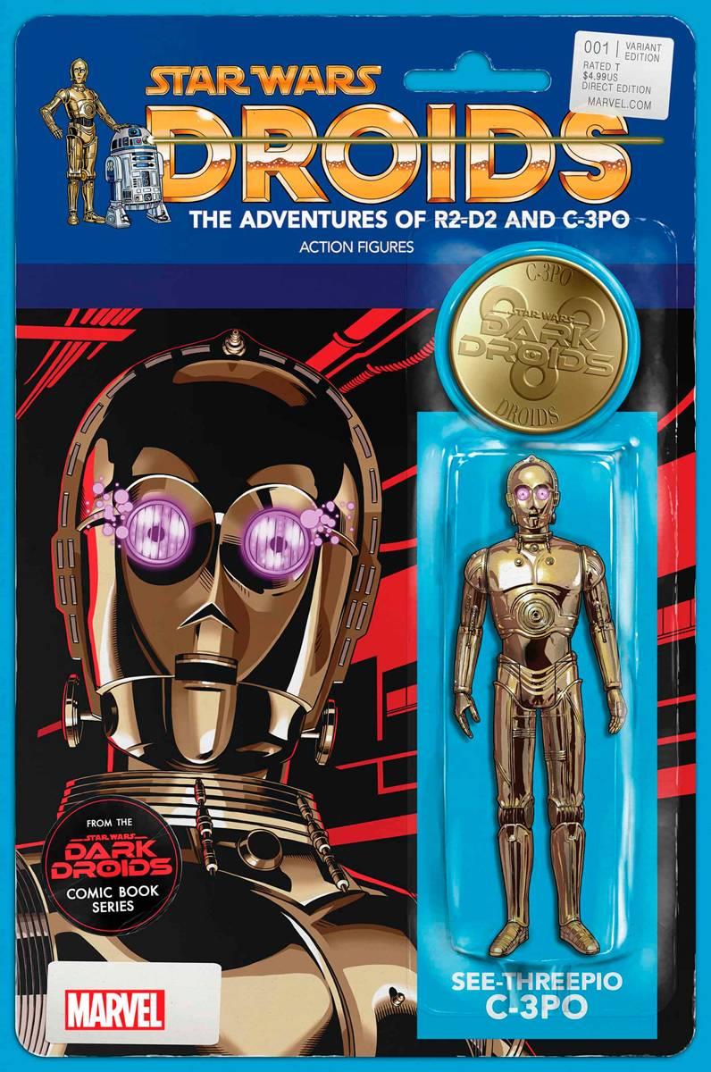 Star Wars Dark Droids #1 Jtc Action Figure Var (Jtc Action Figure Var) Marvel Prh Comic Book 2023