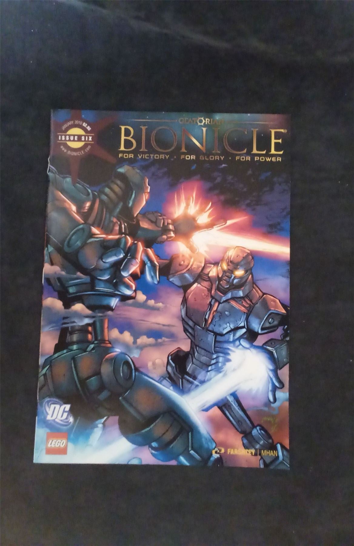Bionicle:  Glatorian #6 2010 dc-comics Comic Book dc-comics Comic Book dc-comics Comic Book