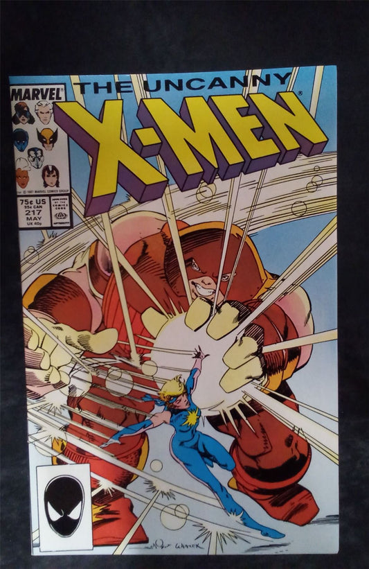 The Uncanny X-Men #217 Direct Edition 1987 Marvel Comics Comic Book