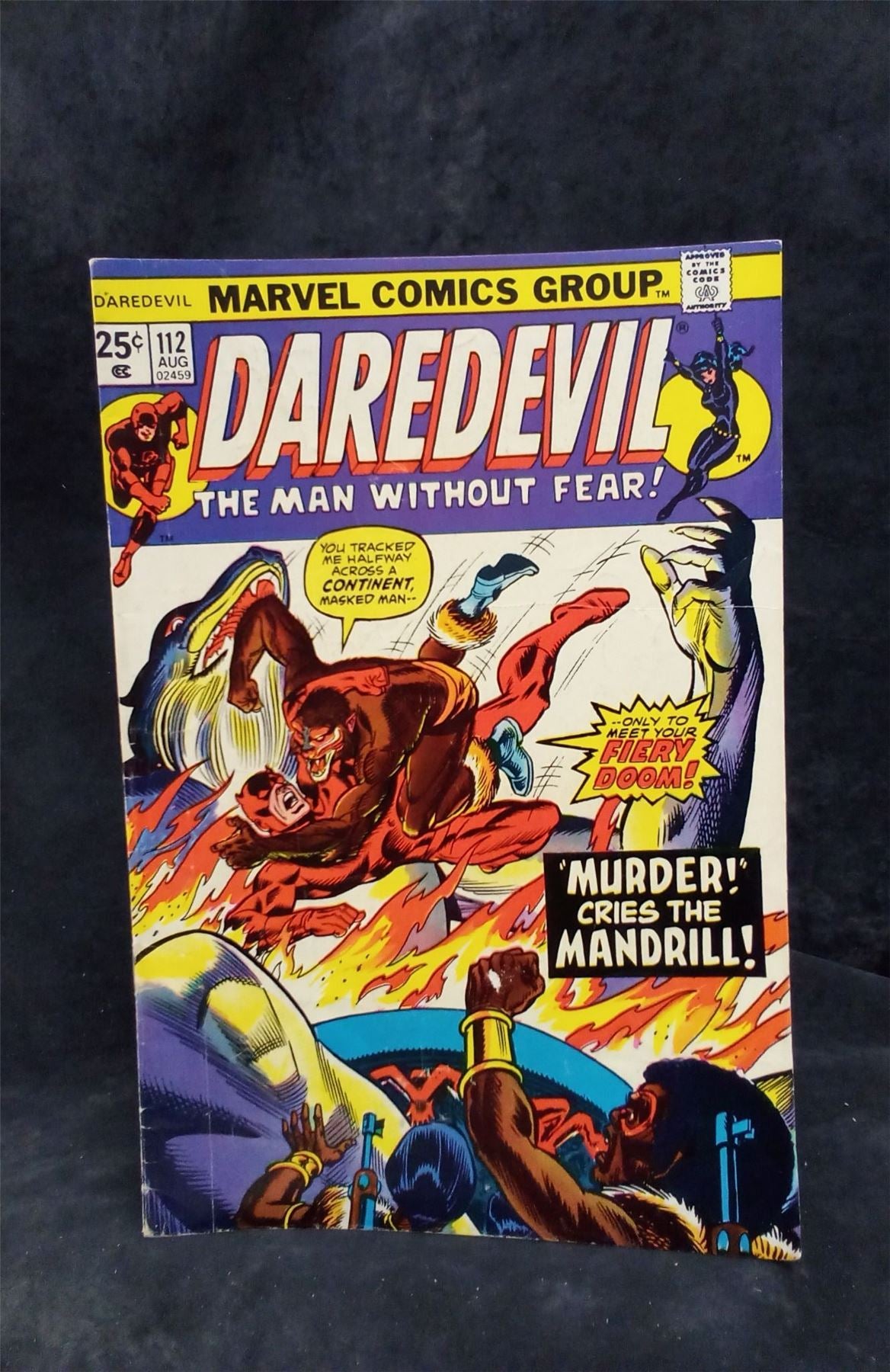 Daredevil #112 1974 Marvel Comics Comic Book