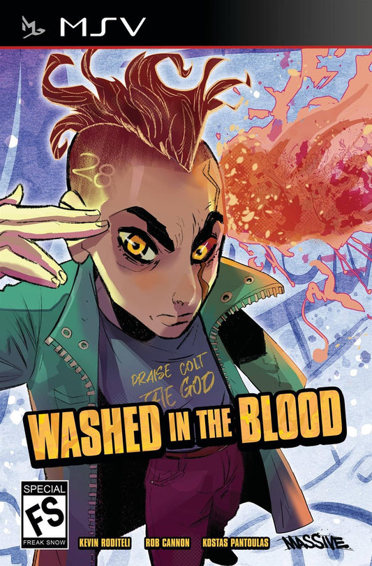 Washed In The Blood #1 (of 3) Cvr F Izzo Video Game Homage ( Massive Comic Book