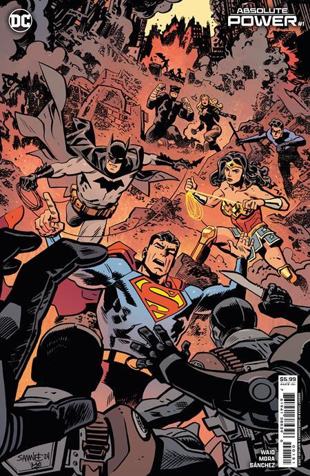 Absolute Power #1 (of 4) Cvr E Chris Samnee Card Stock Var DC Comics Comic Book