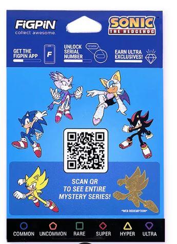 Sonic the Hedgehog Mystery Series 2 Pin by FigPin