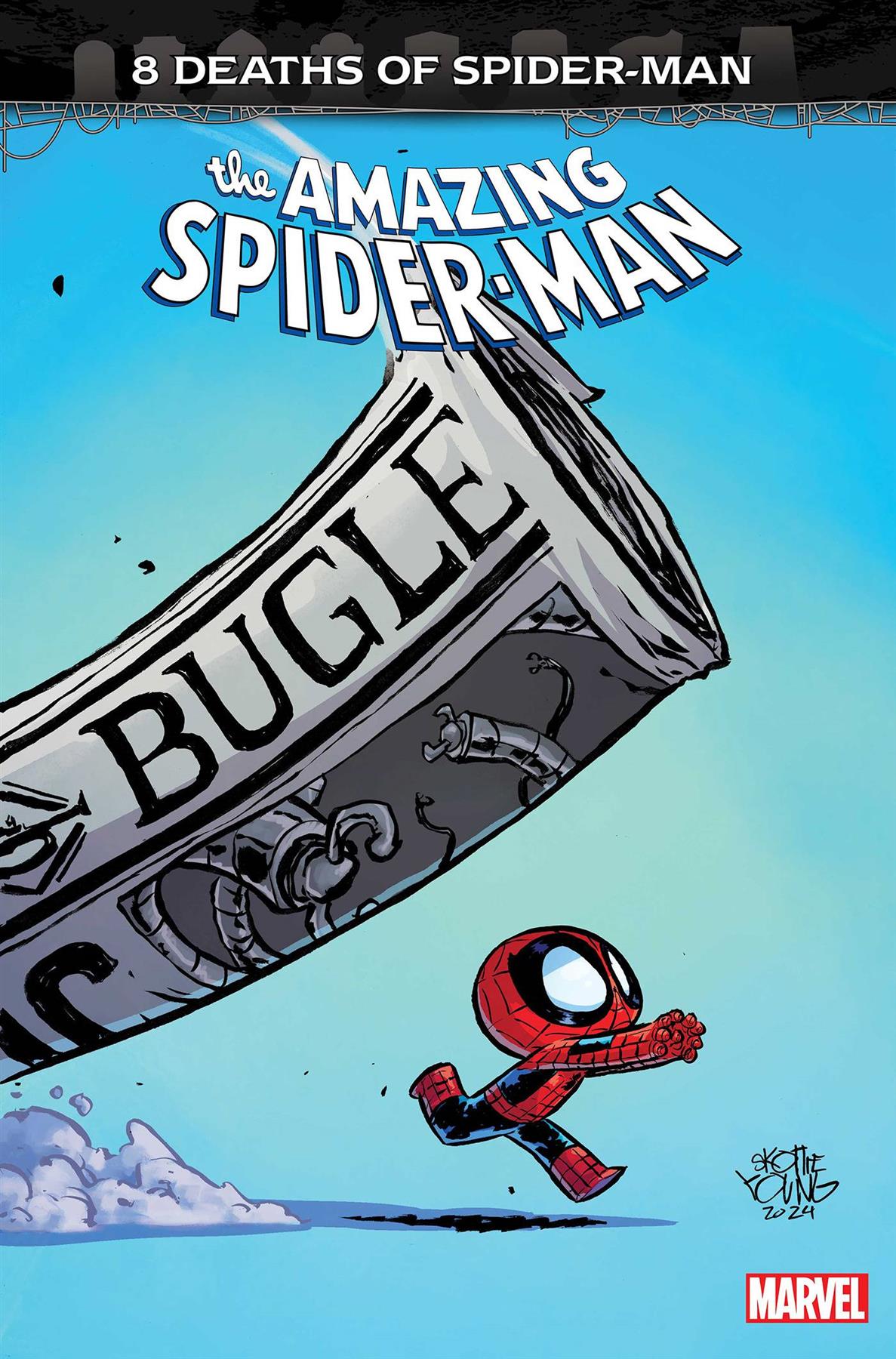 Amazing Spider-man #61 Young 8 Deaths Of Spider-man Var Young 8 Deaths Of Spider-man Var Marvel Prh Comic Book 2024