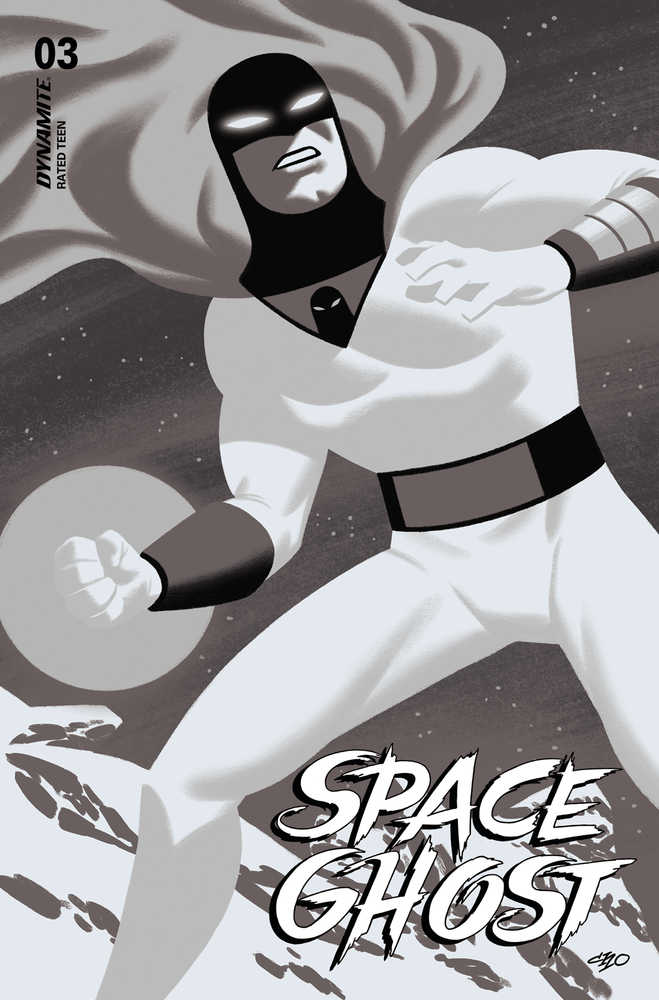 Space Ghost #3 Cover O 20 Copy Variant Edition Cho Black & White
