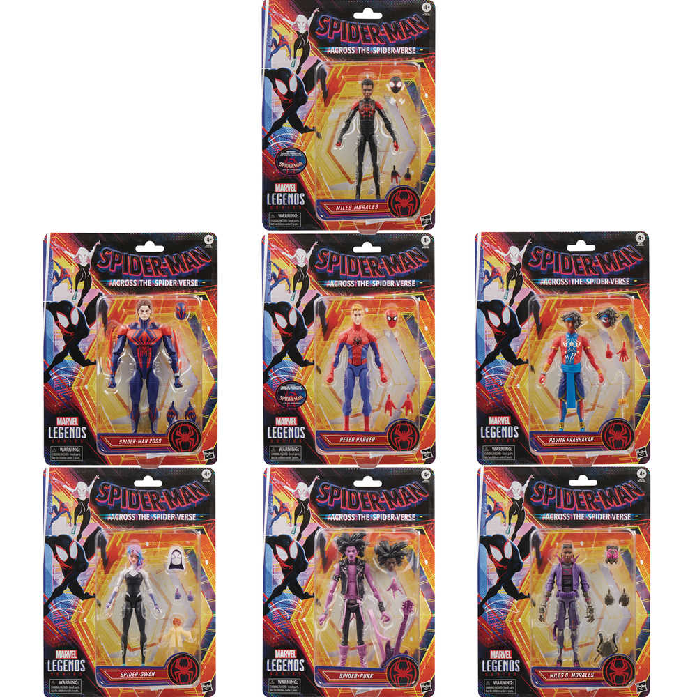 Spider-Man Atsv Legends 6in Action Figure Assortment 202401