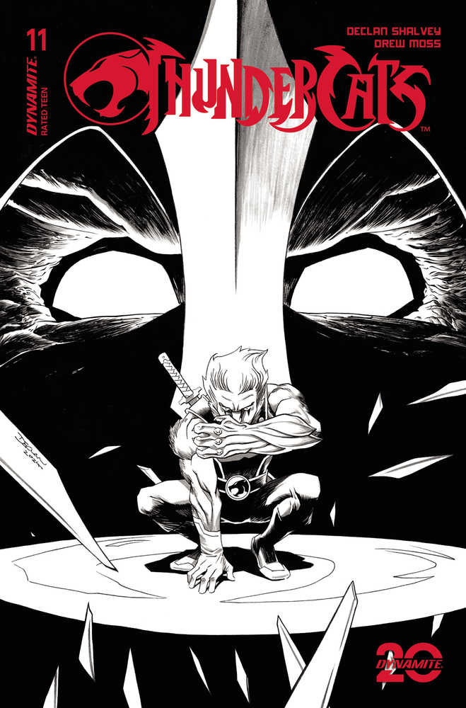 Thundercats #11 Cover P 10 Copy Variant Edition Shalvey Line Art