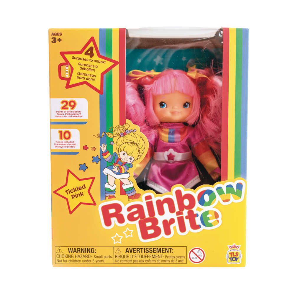 Rainbow Brite 5.5in Tickled Pink Fashion Doll