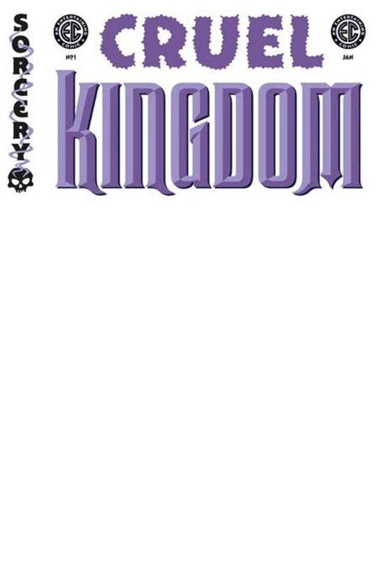 EC Cruel Kingdom #1 (Of 4) Cover E Blank Sketch Variant