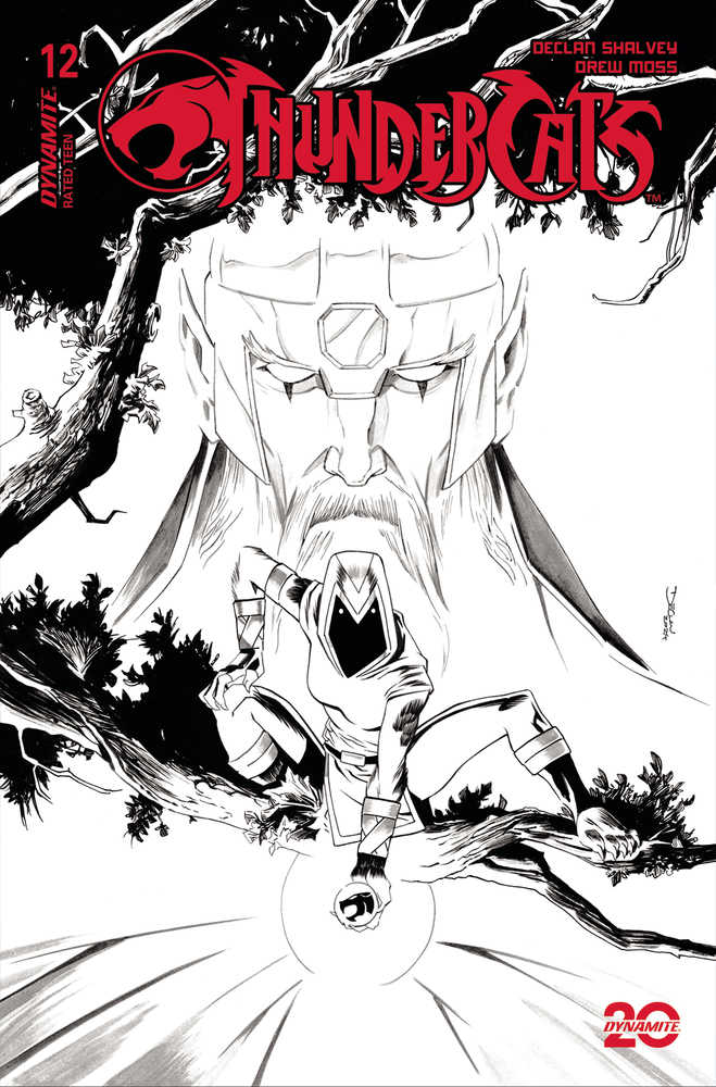 Thundercats #12 Cover O 15 Copy Variant Edition Shalvey Line Art