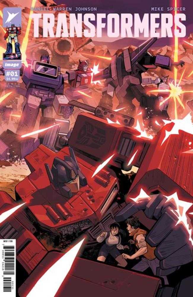 Transformers #1 Tenth Printing Cover C Lorenzo De Felici Variant