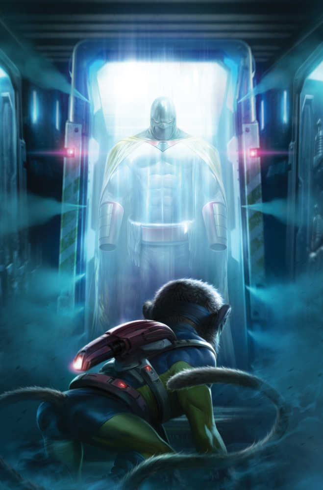 Space Ghost #11 Cover E Mattina Metal Premium