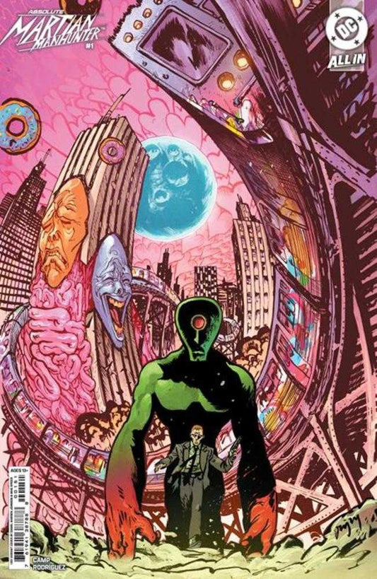 Absolute Martian Manhunter #1 (Of 6) Cover J 1 in 50 Daniel Warren Johnson Card Stock Variant