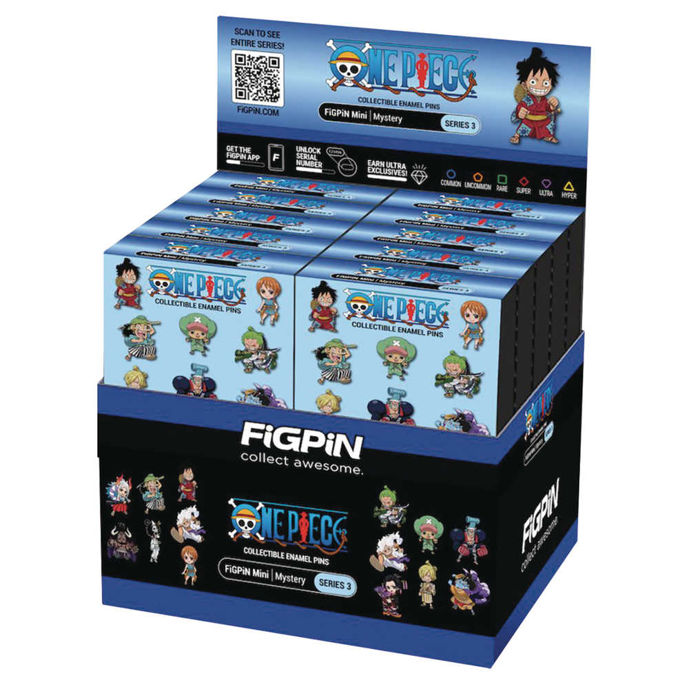 Figpin One Piece Mystery Mini Pin Bmb Display